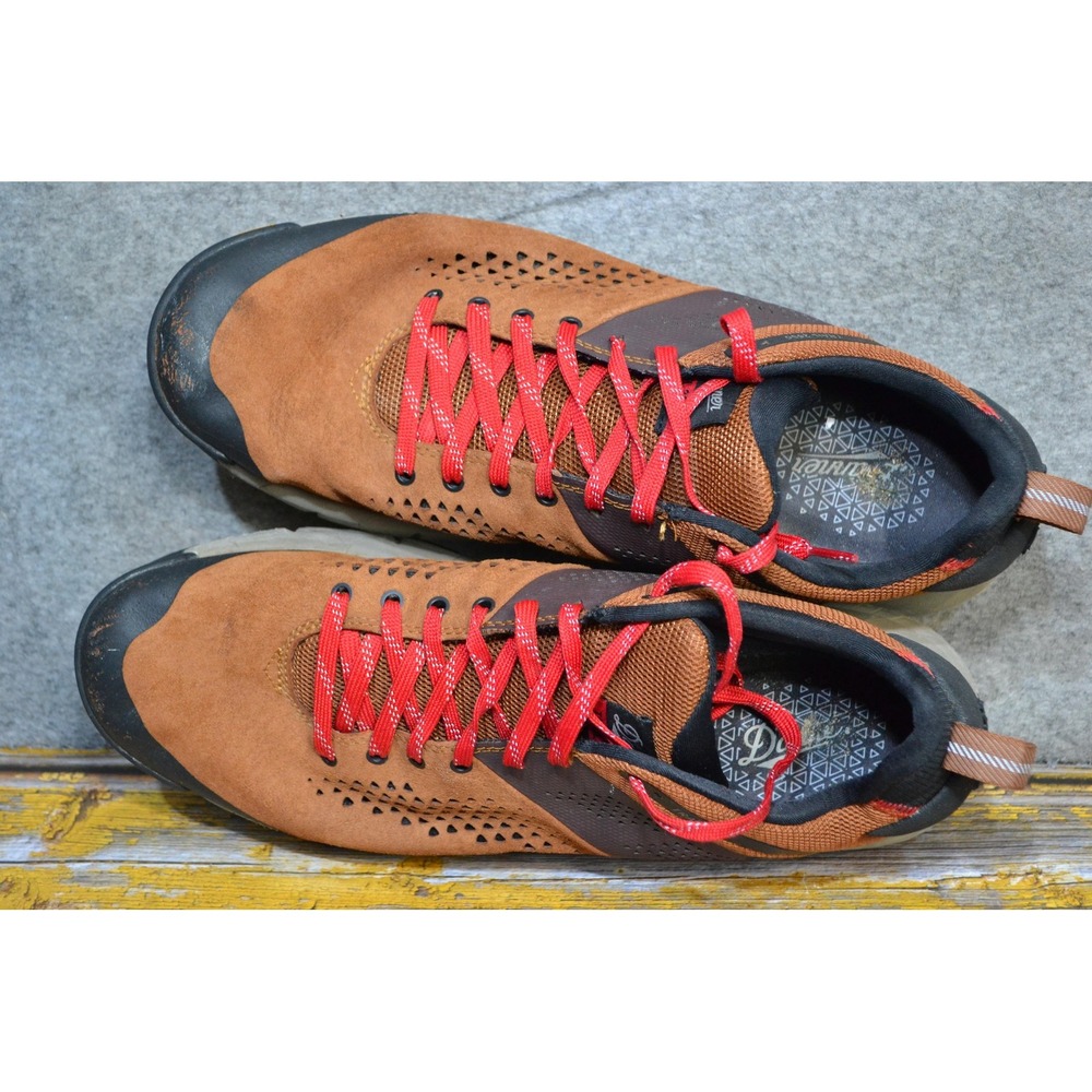 Danner Trail 2650 Shoes Mens Size 13 Brown Red Trail Hiking Sneakers Vibram - Picture 8 of 16